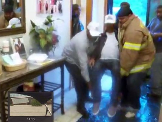 Floods send residents on journey to find shelter for the night