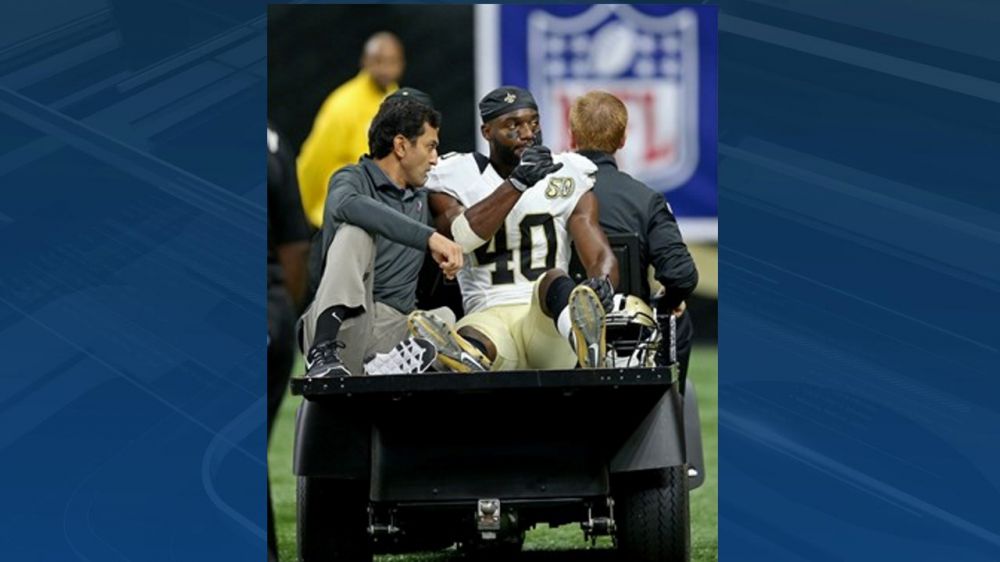 Saints' Delvin Breaux out for 6 weeks with broken fibula