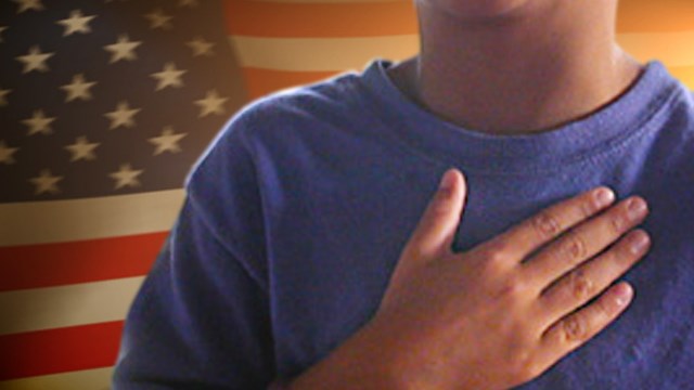 ACLU: Students have right to sit during Pledge of Allegiance