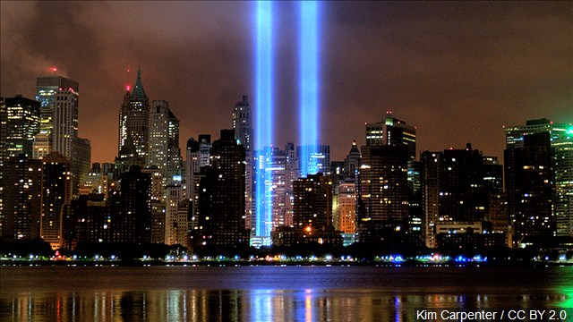 9/11's Annual 'Tribute in Light' beams in NYC