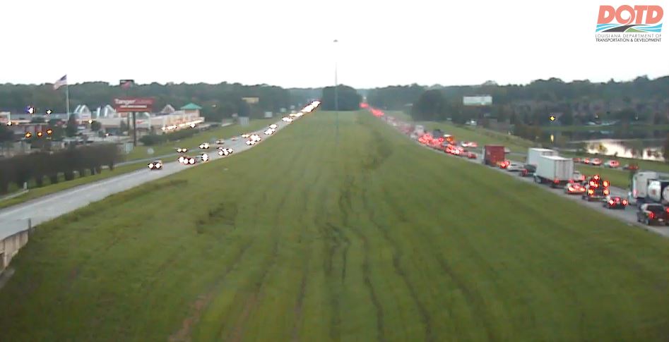 Accident on I-10 WB before Hwy 73 causes four mile backup