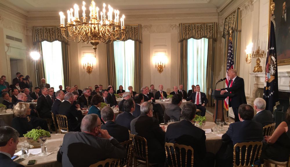 Edwards meets with President Trump Monday