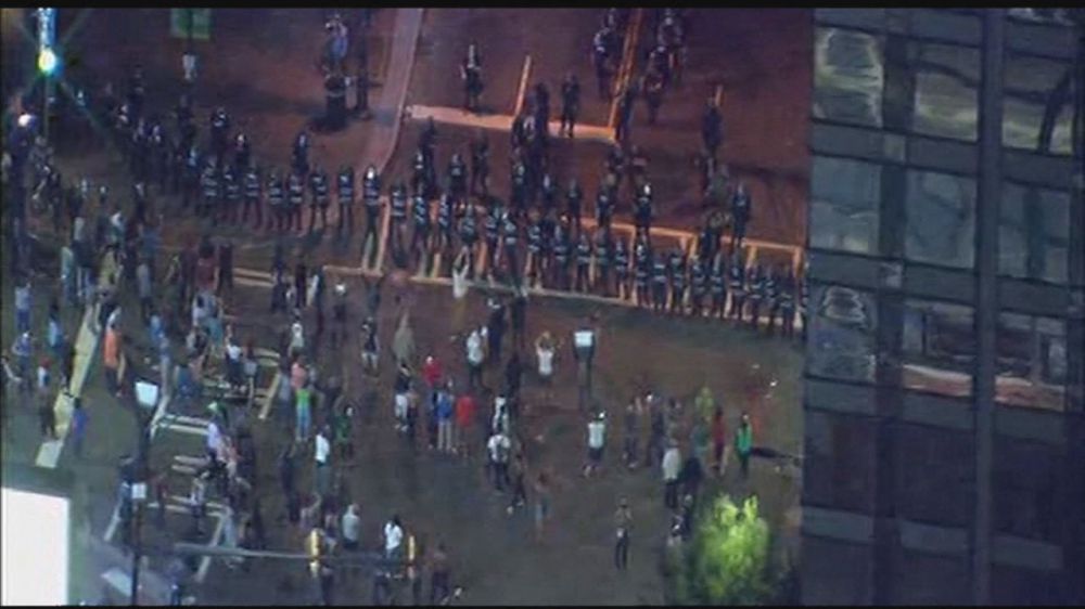 1 shot, critically injured in Charlotte protest