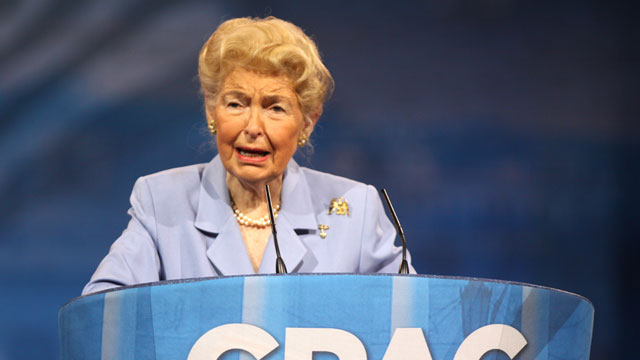 Phyllis Schlafly, social conservative movement figure, dies at 92