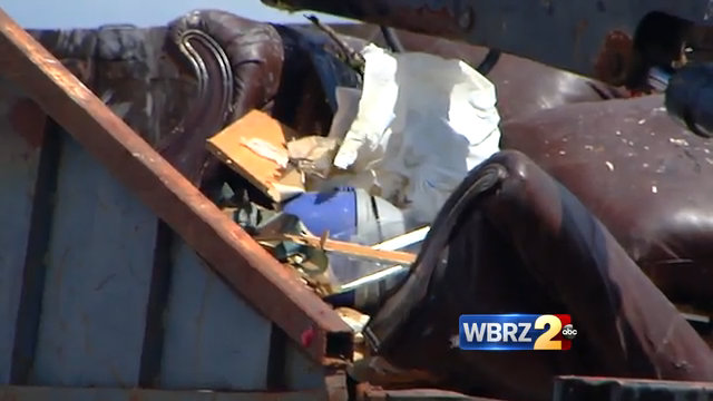 Residents concerned over debris-related health issues