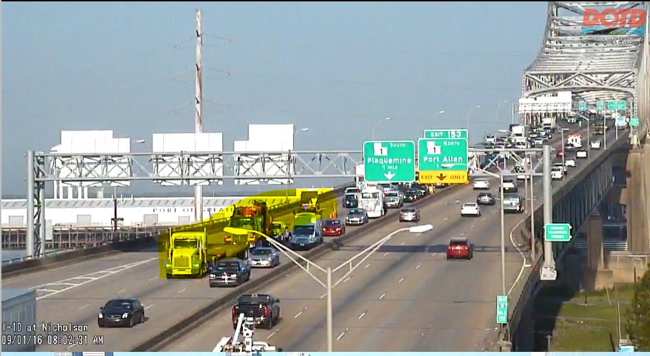 All lanes now open on I-10 at MS River Bridge