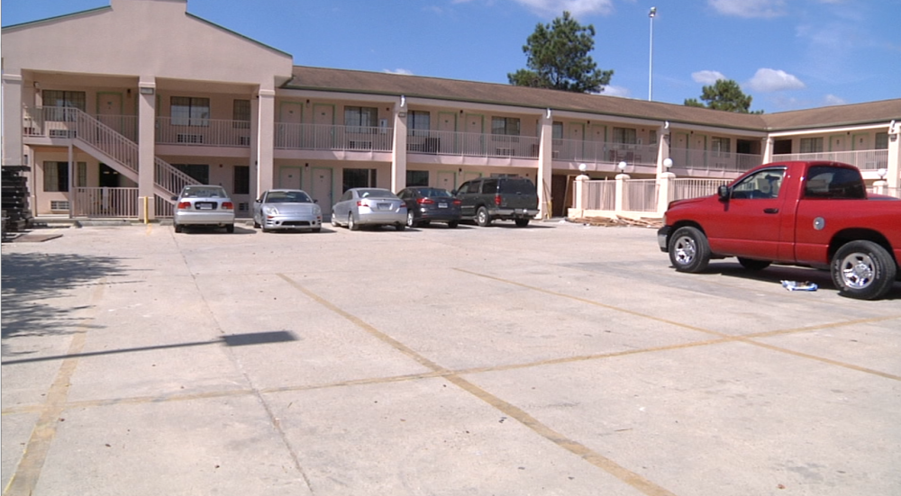 Displaced residents staying in motel create own community