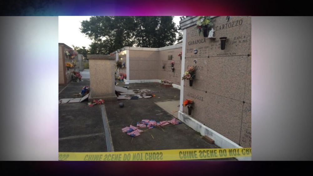 2 boys accused of causing extensive damage to graves