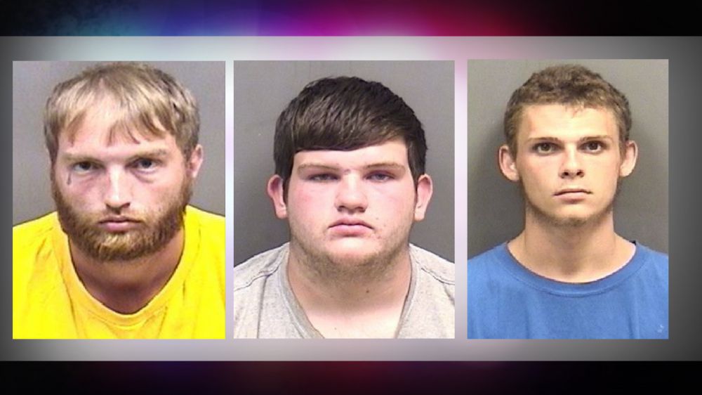 Three in jail following Ascension Parish crime spree