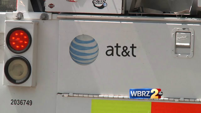 AT&T service restored, outage caused by third party, rep says