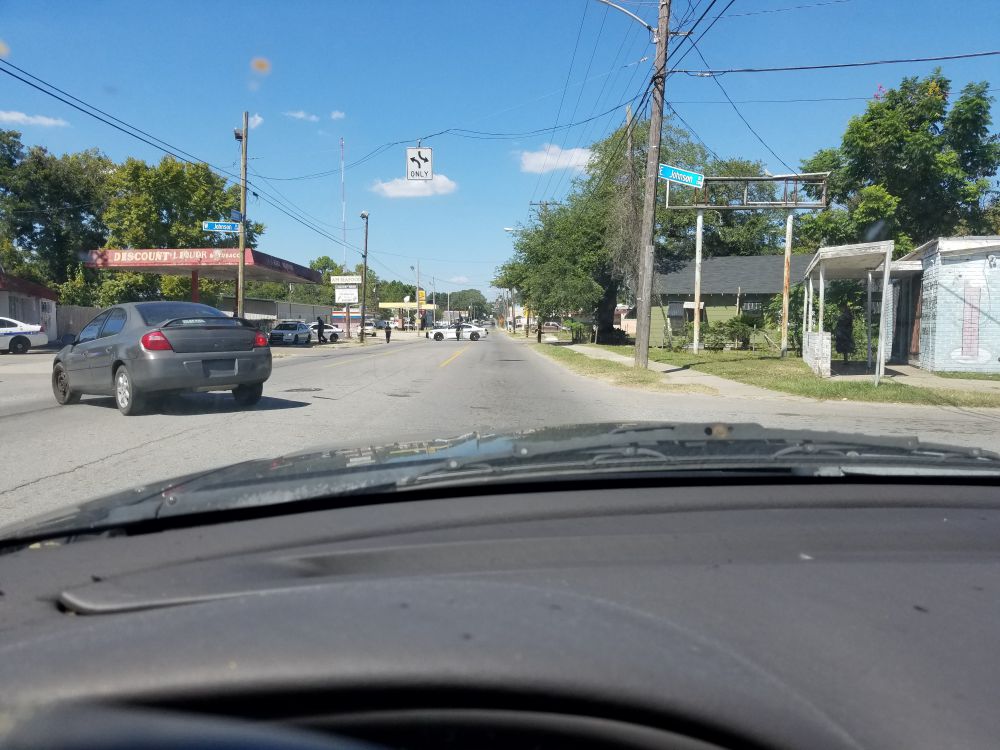 Police block street to investigate unfounded shots fired call