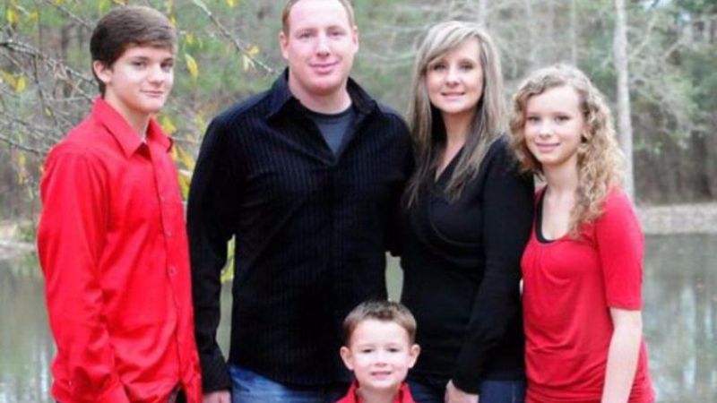 Man saves woman, young child from submerged truck