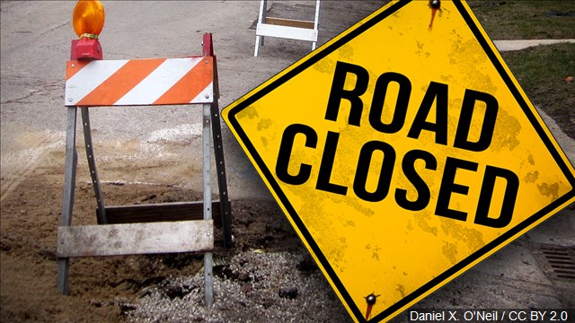 Part of Jones Creek Road to close Friday, through weekend