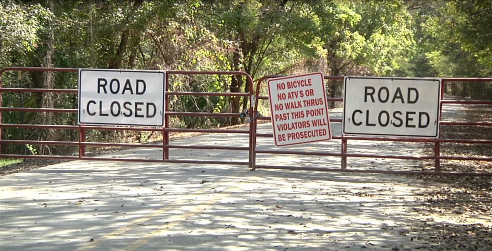 No time frame to reopen Alligator Bayou Road