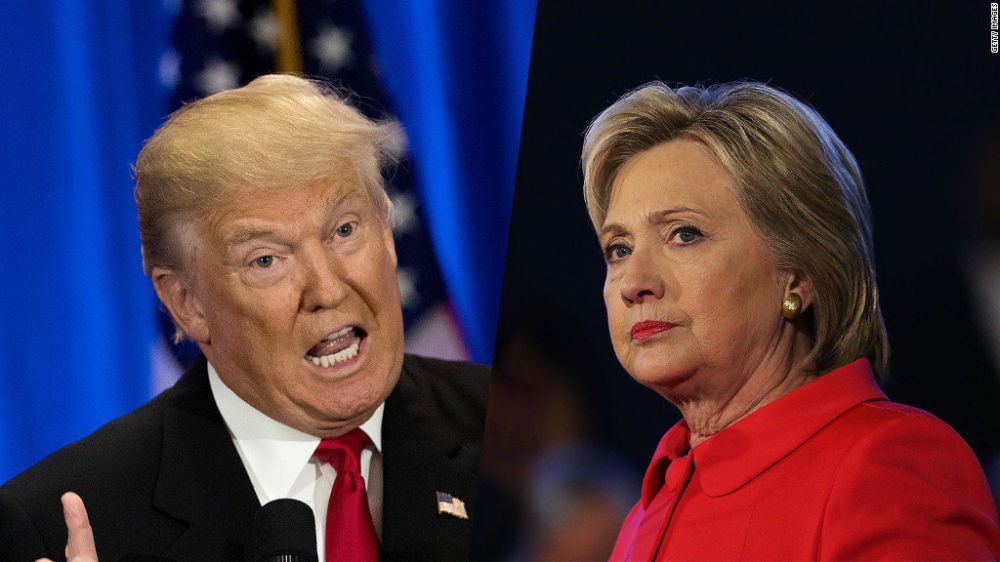 Trump, Clinton shake hands at end of tense debate