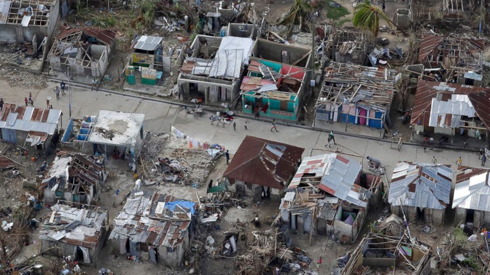 UN chief in Haiti to get glimpse of Matthew's destruction