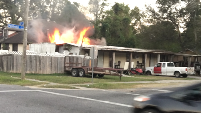 BRFD responds to house fire on Pembroke Street