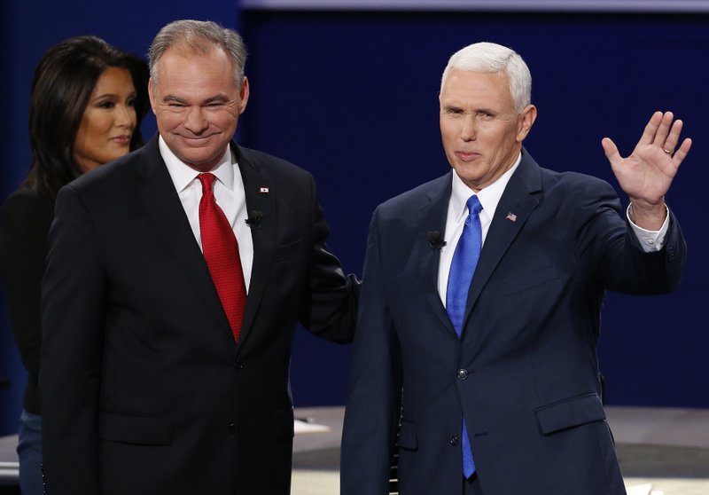 Kaine attacks, Pence fights back in VP debate