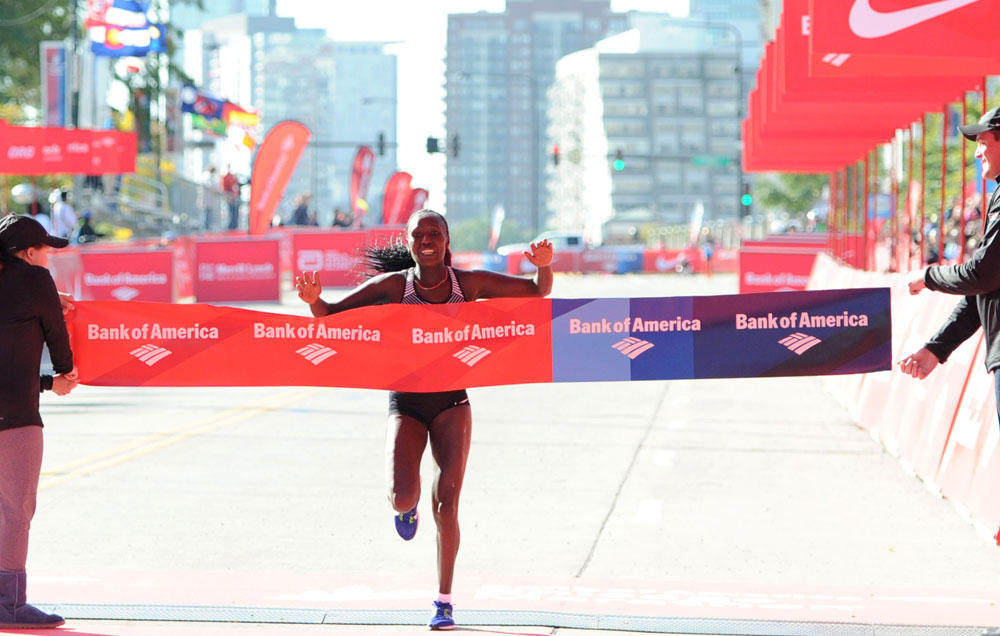 Kenyans Abel Kirui, Florence Kiplagat win Chicago Marathon