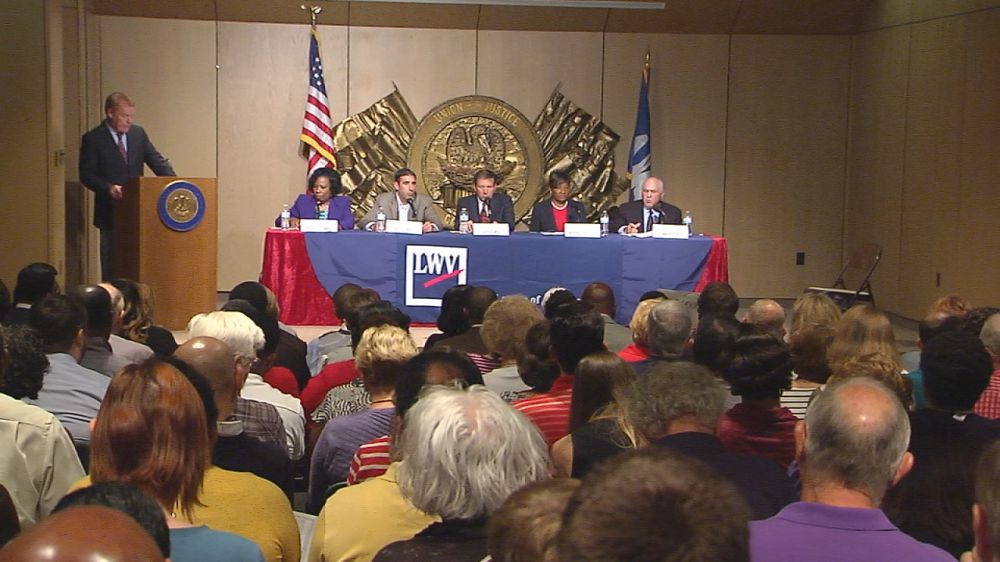 Mayor-president candidates participate in forum