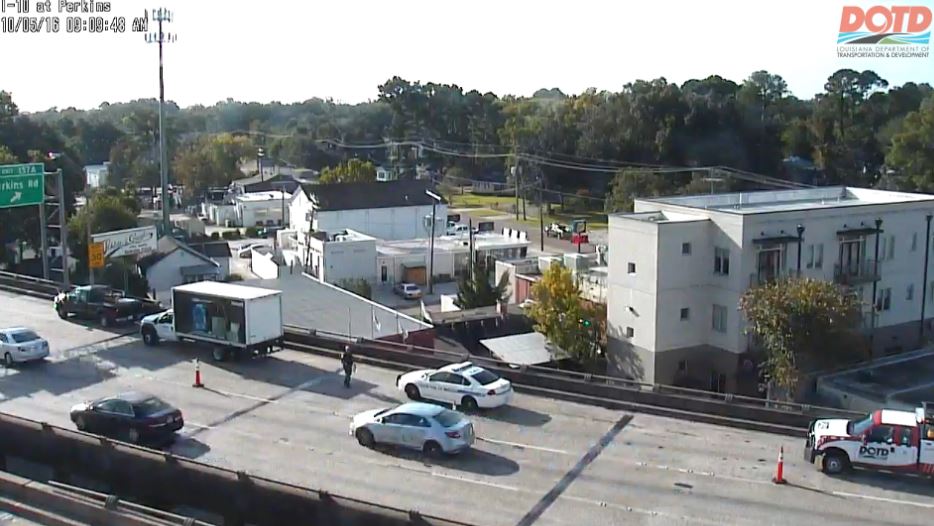 All lanes now open on I-10 EB, heavy traffic for six miles