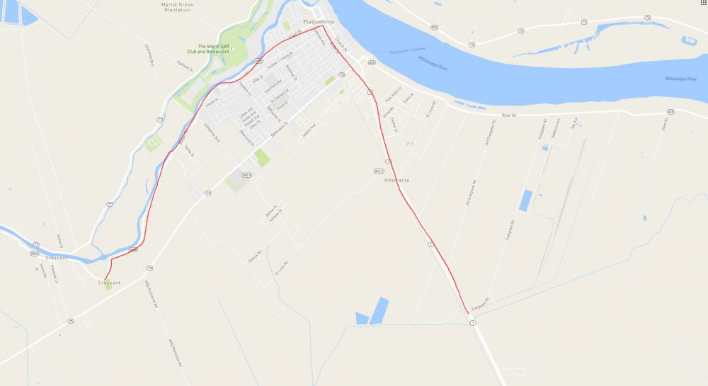 Oversize load to slow traffic on the Westside for the next week