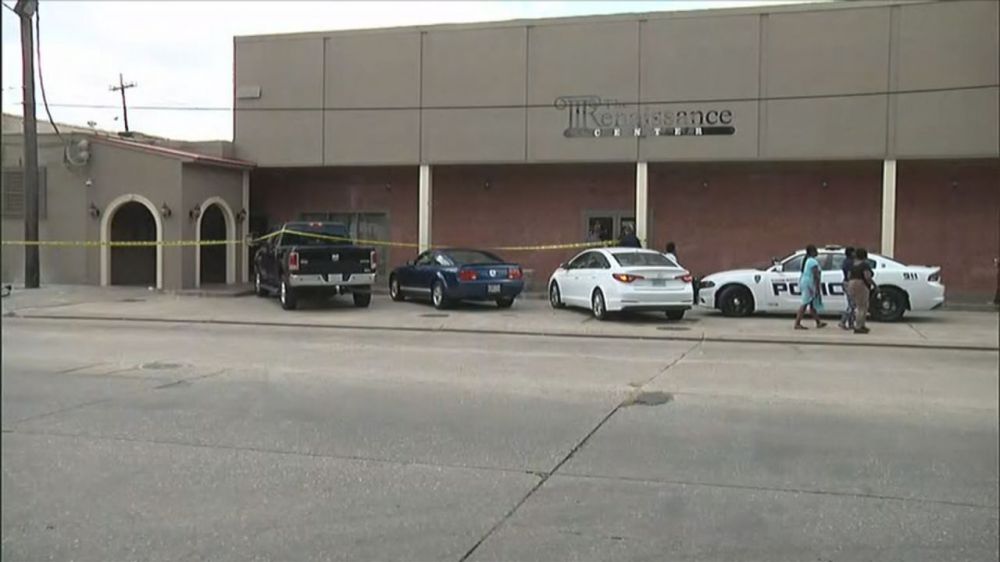 Shooting victim found at area event hall