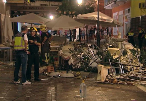 Explosion at cafe injures 90 at festival in southern Spain
