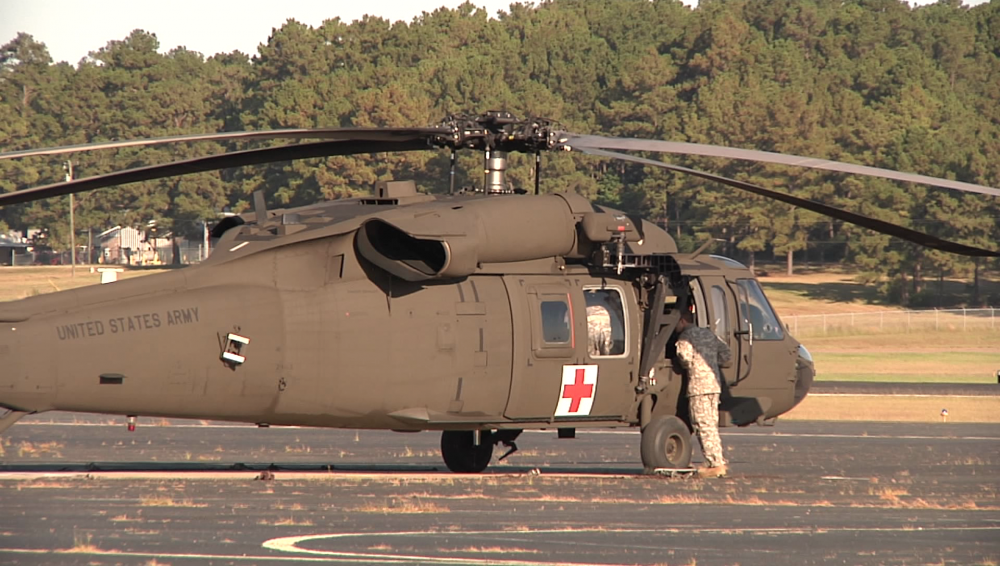 La National Guard sends 8 helicopters for Matthew aid