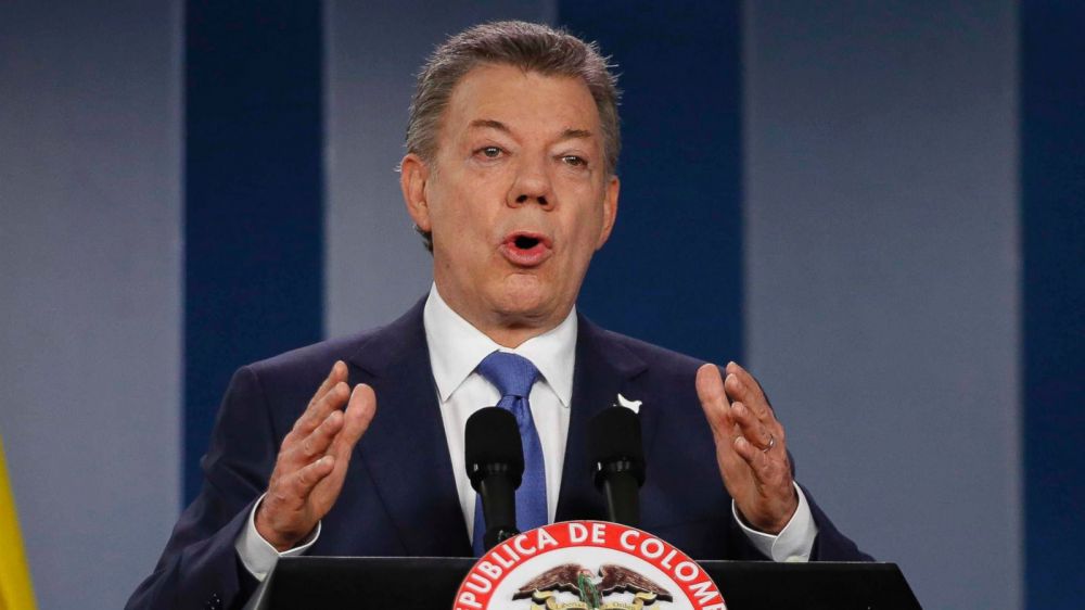 Colombian President Juan Manuel Santos wins Nobel Peace Prize