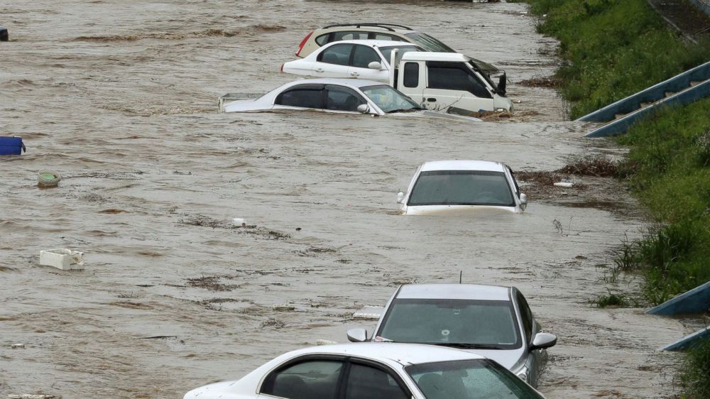Typhoon kills at least 7 people in southeastern South Korea