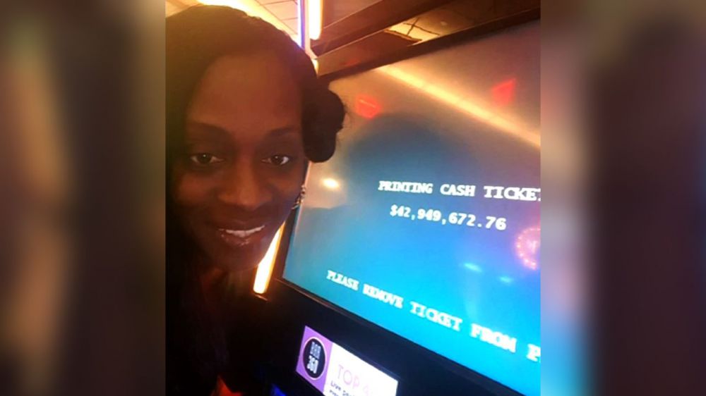 Casino: Woman shown $43M jackpot actually won $2.25