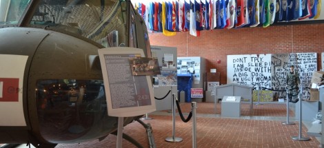 La National Guard museum exhibit about US war in Middle East