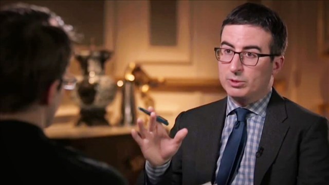 John Oliver slams Trump, calls presidency 'not normal'