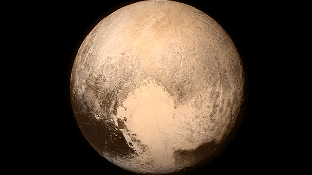 Pluto's frozen heart may hide slushy underground ocean