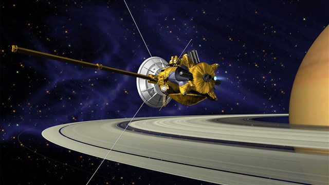 NASA spacecraft embarks on ring-skimming mission at Saturn