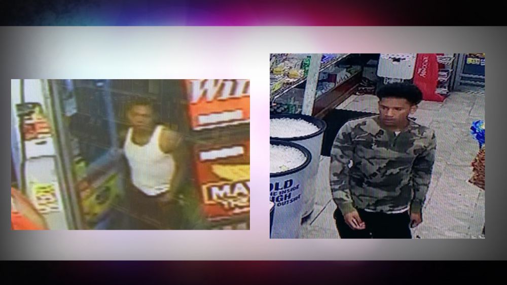 Two men wanted for burglarizing car at Jefferson Highway apartments