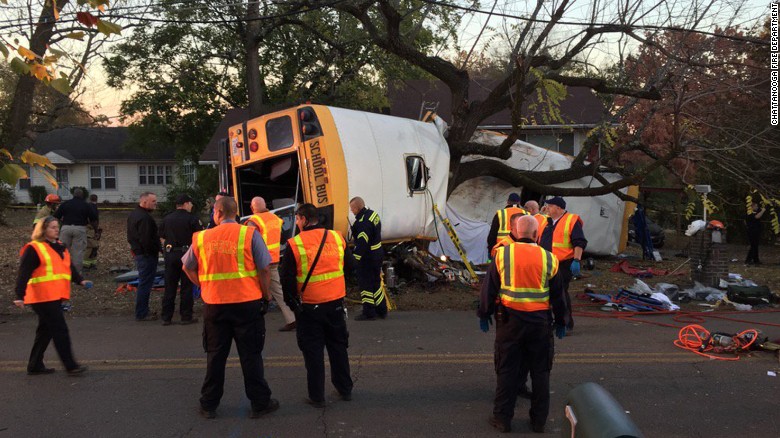 Tennessee school bus driver indicted in deaths of 6 children