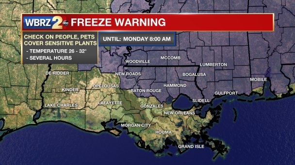 Freeze Warning in effect tonight