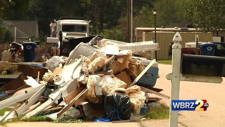 Final flood debris collection pass in ZIP codes 70815 & 70817