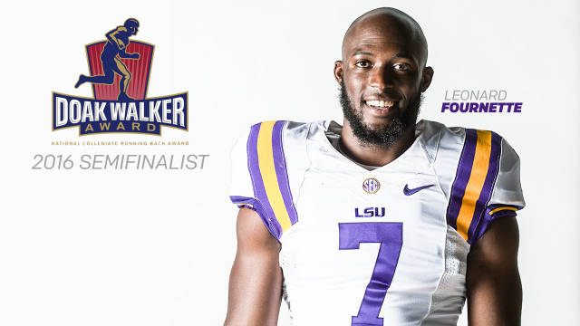 LSU's Fournette named Doak Walker semifinalist