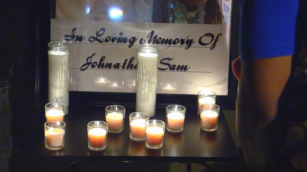 Vigil held for unsolved murder victim