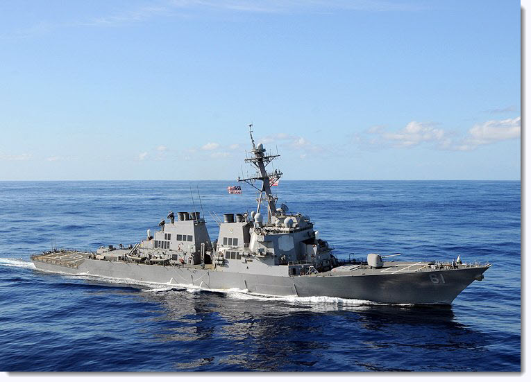 USS Ramage returns to Ingalls shipyard for improvements