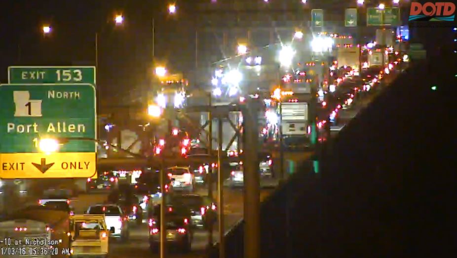 All lanes now open I-10 WB