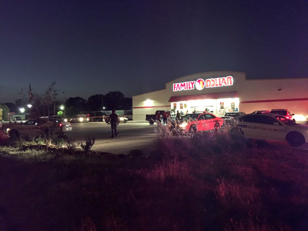 One person hit in shooting at Family Dollar store