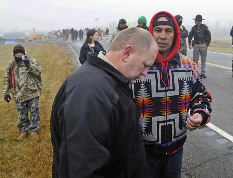 Sheriff on pipeline protests: 'My job is to enforce the law'