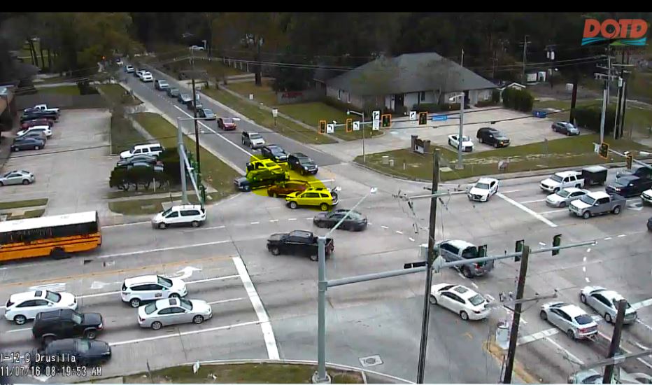 All lanes now open Jefferson Hwy SB