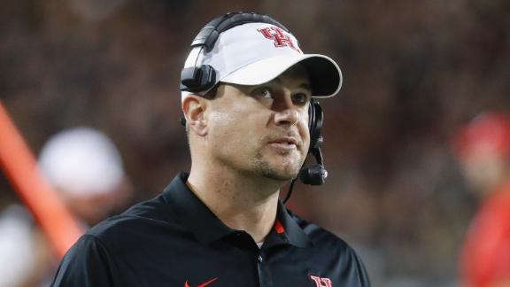 AP Source: Houston's Herman leaving for Texas