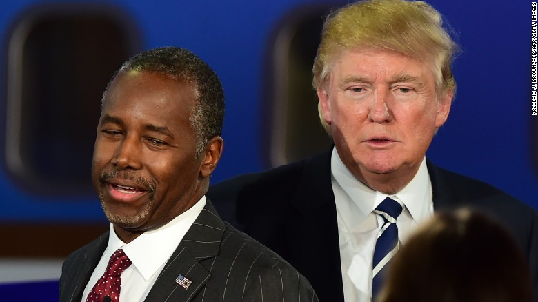 Trump 'seriously considering' Carson for HUD