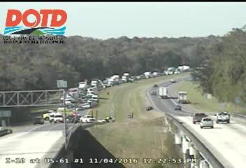 Lanes reopen on I-10 east after accident near Sorrento